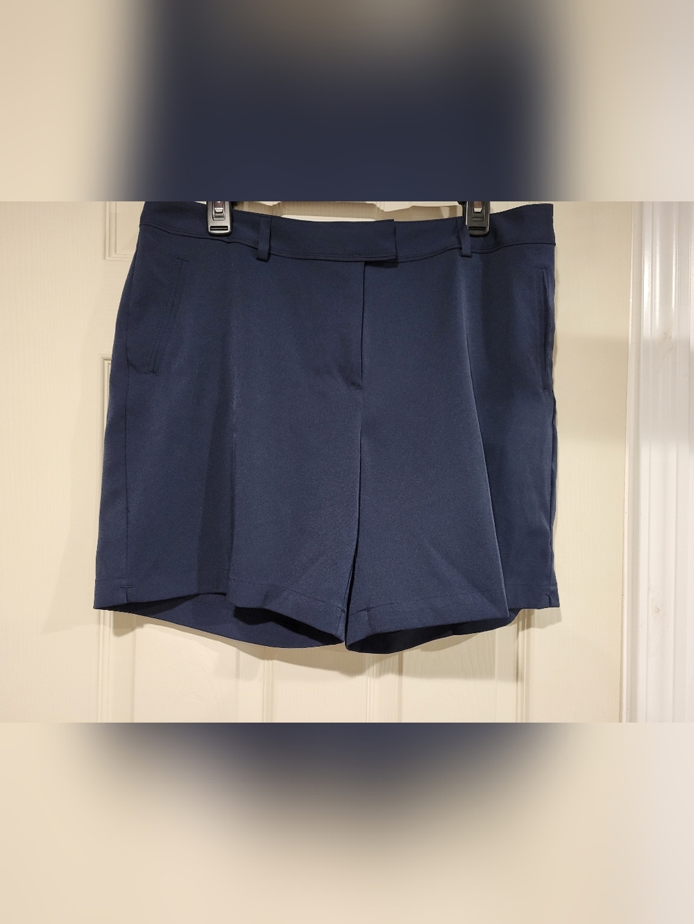 Lady Hagen Women's Navy Blue Golf Shorts - Size 12 - Performance Stretch